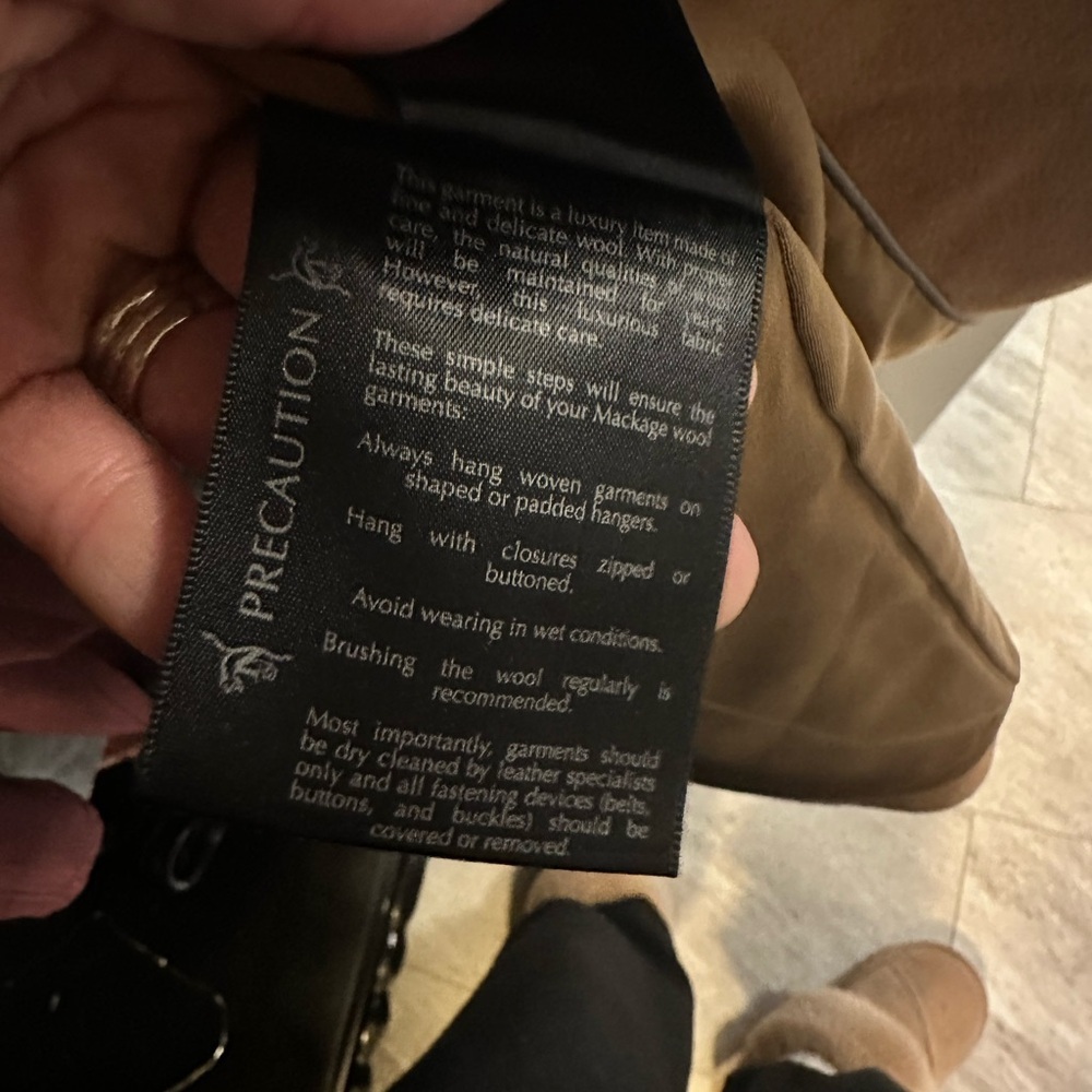 Mackage Wool  Jacket - Picture 8 of 10